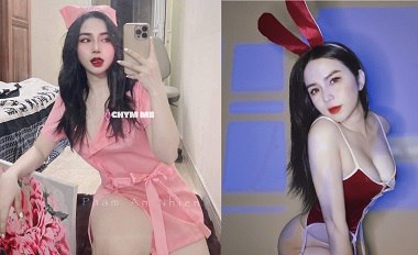 Nàng xinh thủ dâm khoe lồn ướt át đầy nước dâm.